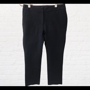 Ann Taylor Factory Navy Blue Signature Cropped Ankle Pant. Sz 0.